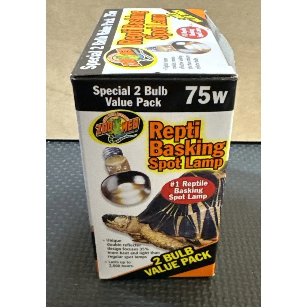 Repti Basking Spot Lamp | 2-Pack | NIB
